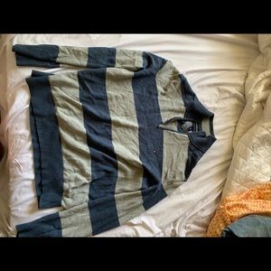 Tommy Hilfiger quarter zip sweater striped
